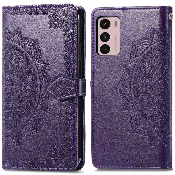 imoshion Etui de téléphone portefeuille Mandala Motorola Moto G42 - Violet