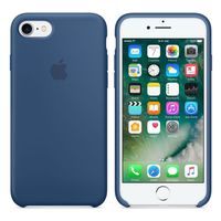 Apple Coque en silicone Apple iPhone SE (2022 / 2020) / 8 / 7 - Ocean Blue