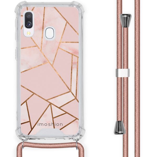 imoshion Coque Design avec cordon Samsung Galaxy A40 - Pink Graphic