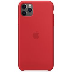 Apple Coque en silicone Apple iPhone 11 Pro Max - Rouge