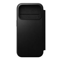 Nomad Étui de télephone portefeuille Modern Leather Folio Apple iPhone 17 Pro - Noir
