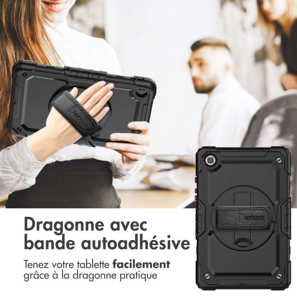 Accezz Coque arrière Defender XT Samsung Galaxy Tab A7 Lite - Noir