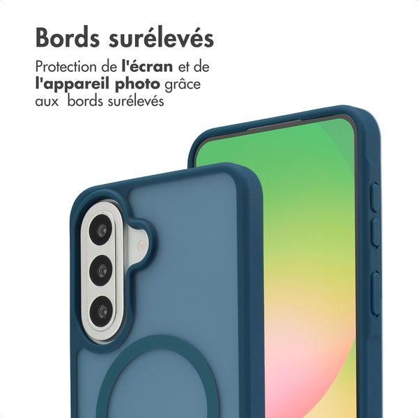 imoshion Coque Color Guard avec MagSafe Samsung Galaxy A57 (5G) - Bleu foncé