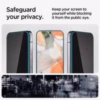 Spigen Protection d'écran en verre trempé GLAStR Privacy Applicator Google Pixel 9 / 9 Pro / 10 / 10 Pro