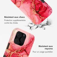 Selencia Coque arrière Vivid avec MagSafe Apple iPhone 16 Pro Max - Rosy Marble