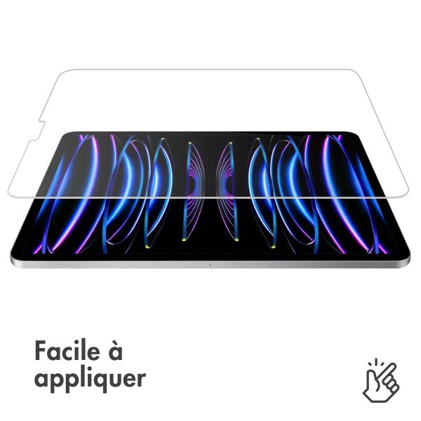 imoshion Protection d'écran en verre trempé iPad Pro 12.9 (2018-2022) - Transparent