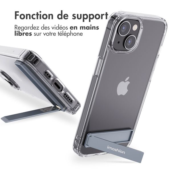 imoshion ﻿Coque Stand iPhone 14 - Transparent