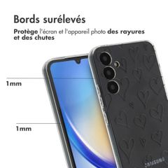 imoshion Coque Design Samsung Galaxy A34 (5G) - Hearts