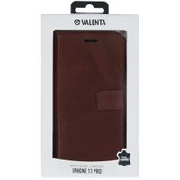 Valenta Etui téléphone portefeuille iPhone 11 Pro - Brun