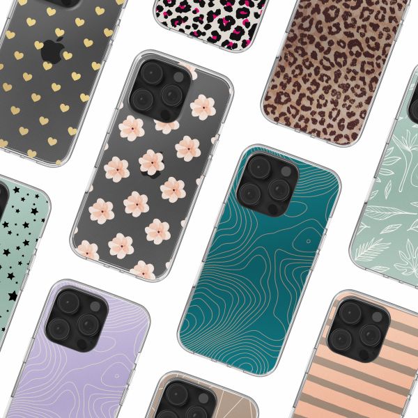 imoshion Coque Design Apple iPhone 16 Pro - Floral Peach