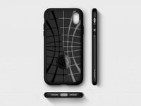 Spigen Coque Liquid Air iPhone Xr - Noir