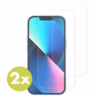 Accezz Protection d'écran en verre trempé 2-pack Apple iPhone 13 Mini