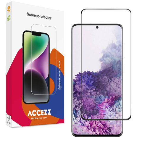 Accezz Protection d'écran en verre trempé Full Cover Samsung Galaxy S20