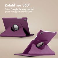 imoshion Coque tablette rotatif à 360° Samsung Galaxy Tab S6 Lite (2020/2022/2024)  - Violet