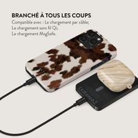 Burga Powerbank magnétique 5 000 mAh - MagSafe et Qi2 - Celestial / Gunmetal