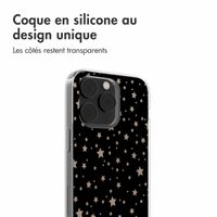 imoshion Coque Design iPhone 14 - Stars Beige Reverse