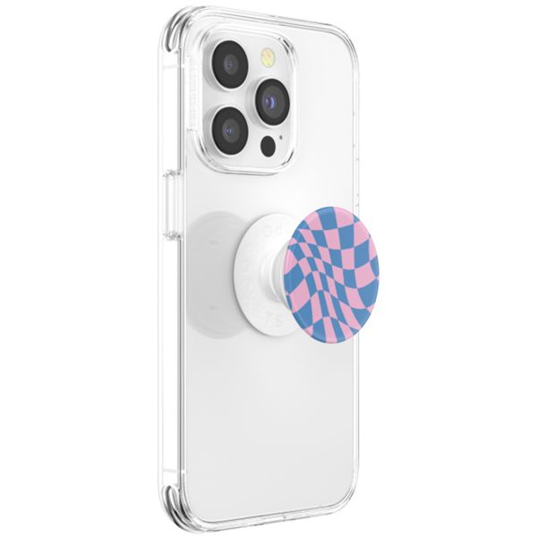 PopSockets PopGrip - Amovible - Wavy Checker