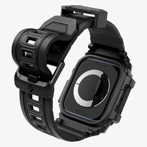 Spigen Coque Rugged Armor™ Pro Apple Watch Series 10 / 11 - 46 mm - Matte Black