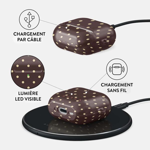 Burga L'étui rigide Apple AirPods 4 - Sorry Busy