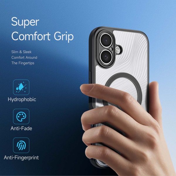 Dux Ducis Coque arrière Aimo avec MagSafe Apple iPhone 17 - Transparent