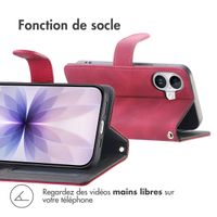 imoshion Etui de télephone portefeuille avec cordon Apple iPhone 17 - Rouge