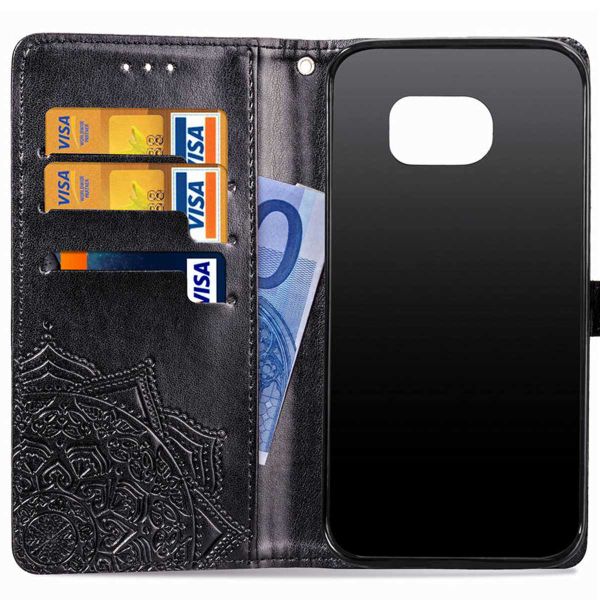 imoshion Etui de télephone Mandala Samsung Galaxy S7 - Noir