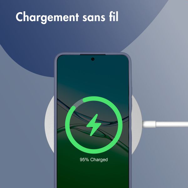 imoshion Coque Couleur Oppo A5 5G (2025) - Bleu foncé