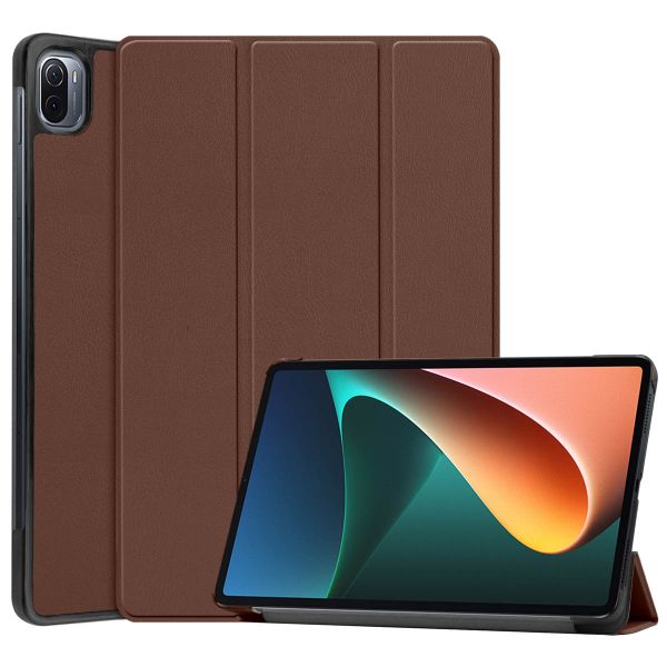 imoshion Coque tablette Trifold Xiaomi Pad 5 / 5 Pro - Brun