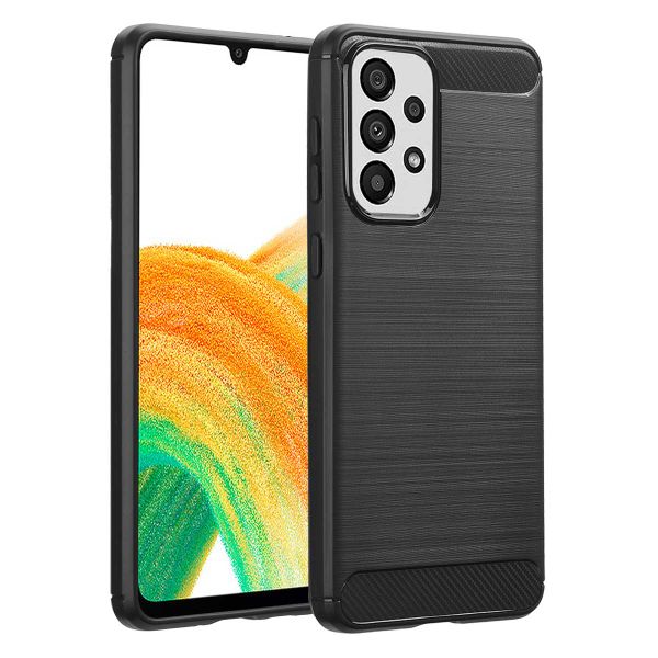 imoshion Coque Brushed Samsung Galaxy A33 - Noir