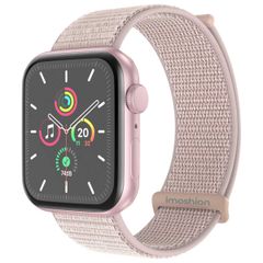 imoshion Bracelet en nylon Apple Watch Series 1 t/m 9 / SE (38/40/41 mm) | Series 10 / 11 (42 mm) - Light Pink