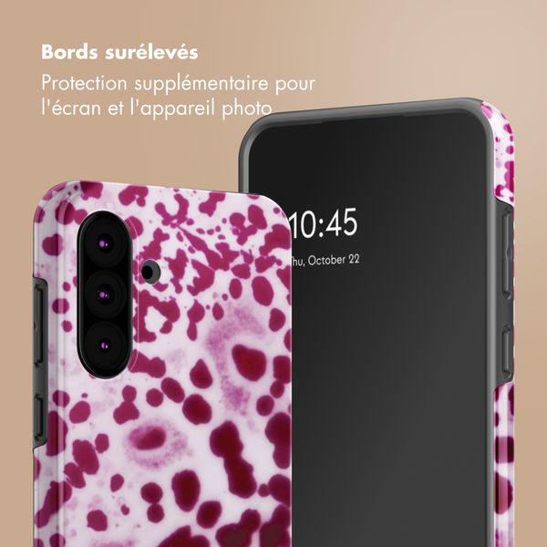 Selencia Coque arrière Vivid Samsung Galaxy A36 / A56 - Cosmic Orchid