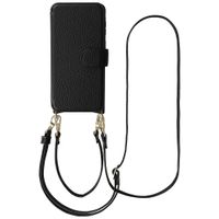 Selencia Étui Riva avec MagSafe et cordon de téléphone Samsung Galaxy A57 (5G) - Noir