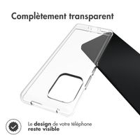 Accezz Coque Clear Motorola Edge 40 Pro - Transparent