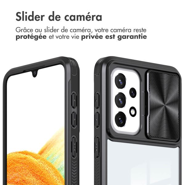 imoshion Coque arrière Camslider Samsung Galaxy A23 (5G) - Noir