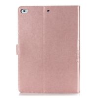 Coque Fleurs de Trèfle iPad 6 (2018) 9.7 pouces / iPad 5 (2017) 9.7 pouces - Rose champagne