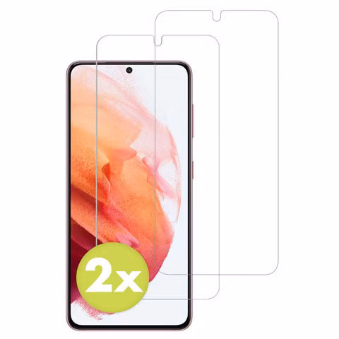Accezz Protection d'écran en verre trempé 2-pack Samsung Galaxy S21