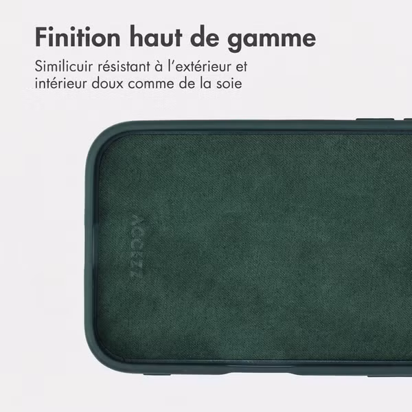 Accezz Coque arrière Edge avec MagSafe Samsung Galaxy S26 - Vert