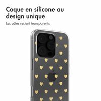imoshion Coque Design Apple iPhone 16 Pro - Golden Hearts