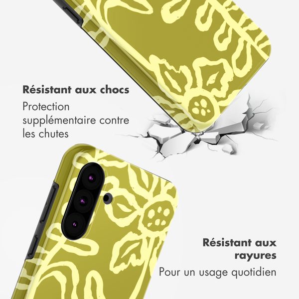 Selencia Coque arrière Vivid Samsung Galaxy A36 / A56 - Chalky Bloom