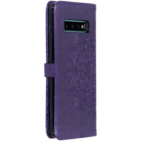 Etui de téléphone Mandala Samsung Galaxy S10 Plus