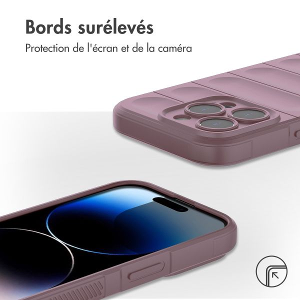 imoshion Coque arrière EasyGrip iPhone 14 Pro - Violet