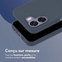 imoshion Coque Couleur Oppo A6x (4G/5G) - Bleu foncé