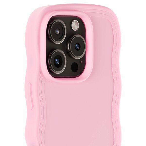 Holdit Coque Wavy iPhone 16 Pro - Pink