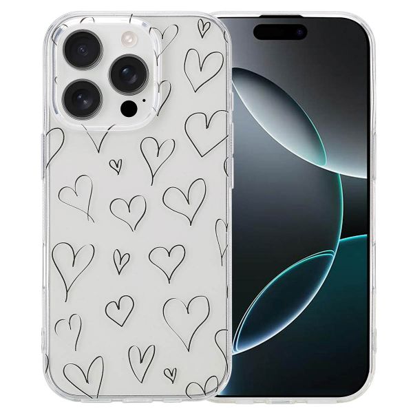 imoshion Coque Design iPhone 16 Pro - Hearts