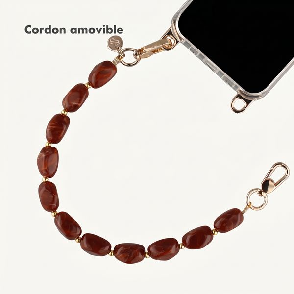Selencia Dragonne Satin Crush - Brown