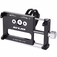 GUB G85 Support de téléphone pour vélo - Réglable - Universel - Noir