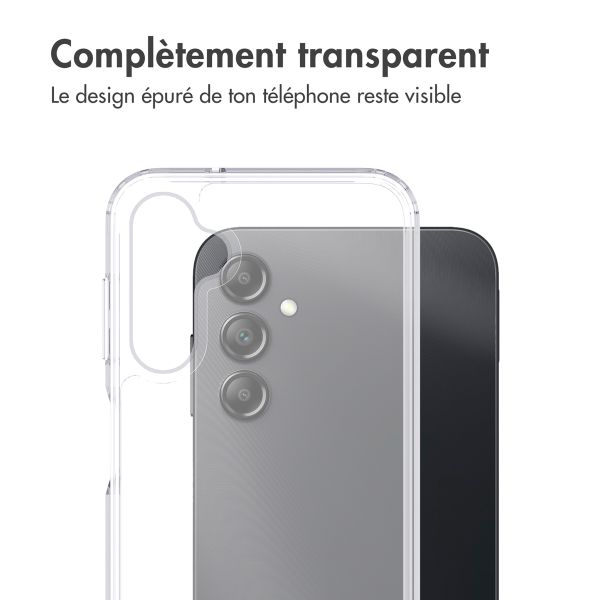imoshion Coque Stand Samsung Galaxy A14 (5G/4G) - Transparent