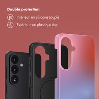Selencia Coque arrière Vivid Samsung Galaxy S26 - Gradient Soft Blush