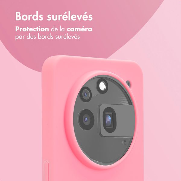 imoshion Coque Couleur Nothing Phone (3a) Pro - Bubblegum Pink