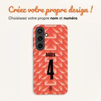 Crée ta propre coque arrière Nederlands Elftal Samsung Galaxy S24 - Équipe nationale néerlandaise '88